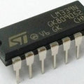 LM339 Comparator - a black, rectangular 14-pin integrated circuit chip with white text markings including "LM339N" and the STMicroelectronics logo.