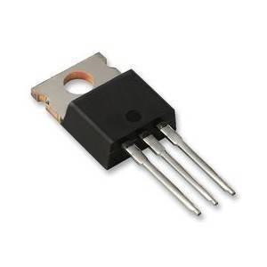 LM7918 7918 18V Negative Voltage Regulator. - shown as a black electronic component with three metal pins and a metal mounting tab with a hole.