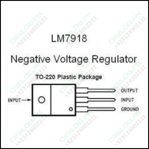 Lm7918 7918 18v Negative Voltage Regulator.