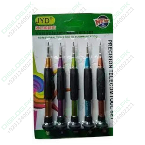 5 in 1 M8222 Precision Screwdriver Set Multi Color For Mobile Repair In Pakistan
