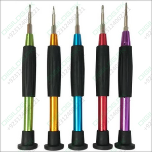 5 in 1 M8222 Precision Screwdriver Set Multi Color For Mobile Repair In Pakistan