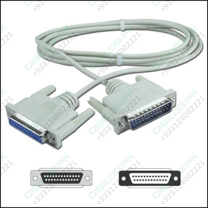 Male To Female Db25 25 Pin Parallel Port Cable Mach3