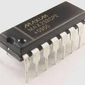MAX232 Max 232 TTL Serial To RS232 Converter - a black 16-pin integrated circuit chip with silver metal pins, labeled "MAXIM MAX232CPE +0905".