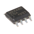 MAX485 Csa SMD IC Low-power, Slew-rate-limited Transceiver - a small black 8-pin electronic component with silver leads, shown in a close-up angled view.