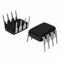 MAX485 RS485 Communication IC - shown as two black, rectangular, eight-pin integrated circuit chips with silver-coloured metal legs.