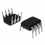 MAX485 RS485 Communication IC - shown as two black, rectangular, eight-pin integrated circuit chips with silver-coloured metal legs.
