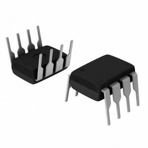 MAX485 RS485 Communication IC - shown as two black, rectangular, eight-pin integrated circuit chips with silver-coloured metal legs.