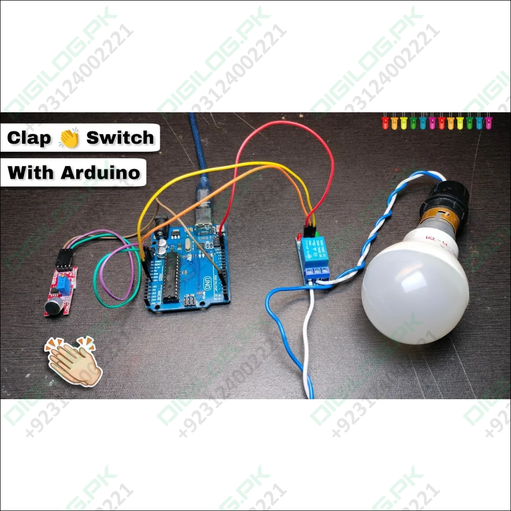 Clap Switch Using Arduino UNO