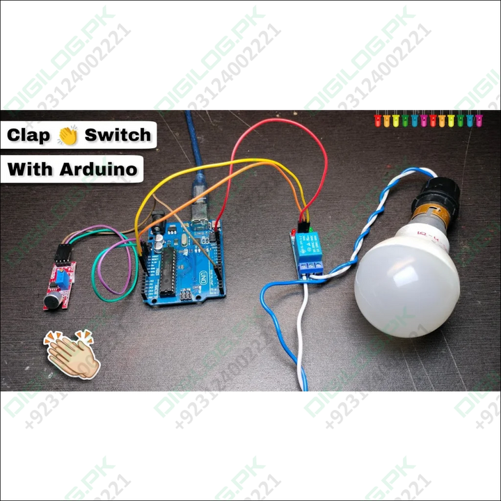 Clap Switch Using Arduino UNO