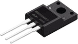 MBR30200FCT Dual Schottky Rectifier 200V 30A TO-220AB Diode Array Schottky - a black electronic component with three metal pins and a mounting hole, labeled with the model number.