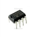 MC34063A Buck Boost Inverting Regulator - shown as a black, 8-pin dual in-line package integrated circuit with white text printed on its top surface.