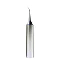 Mechanic 900M-T-IS Soldering Iron Tip For Phone Repair BGA Jumper Wire Motherboard Soldering Welding Iron Tip - a silver-coloured, cylindrical soldering tip with a thin, curved, pointed end and etched text on its body.