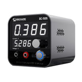 MECHANIC DC1505 DC SUPPLY - DC Power Supply - grey desktop power supply with a black front panel featuring a digital display, two circular inputs, a dial, and Mechanic branding.
