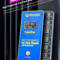 MECHANIC FACE REPAIRING INSTRUMENT SET - Repair Tool Set - rectangular blue electronic repair tool featuring a digital screen, three gold circular buttons labeled activation, read, and write, and side-mounted connectors.
