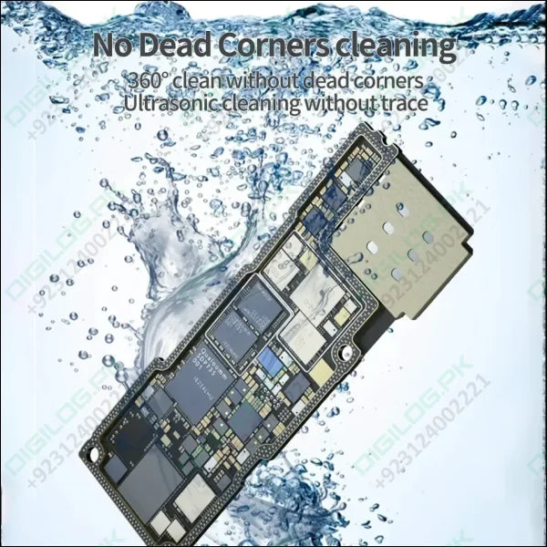 Mechanic iClean-E08P Ultrasonic Cleaner For Phones Motherboard Camera Glass Black Spot Cleaning Machine