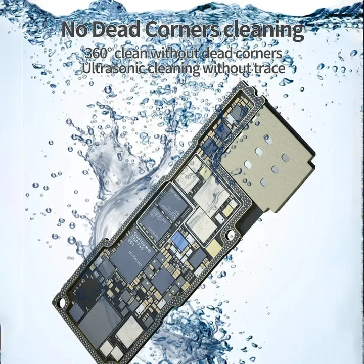 Mechanic iClean-E08P Ultrasonic Cleaner For Phones Motherboard Camera Glass Black Spot Cleaning Machine
