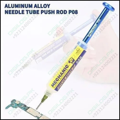 Mechanic P08 Aluminum Alloy Needle Tube Piston Solder Paste