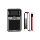 MECHANIC PN360 PORTABLE SPOT WELDER - grey rectangular portable spot welder with a screen, buttons, Mechanic branding, and a pair of black and red welding pens with metal tips.