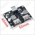 MH-KC24 2-Channel DC-DC Buck Converter with QC3.0 Fast Charging - 6-32V to 3V/5V/9V/12V/24V