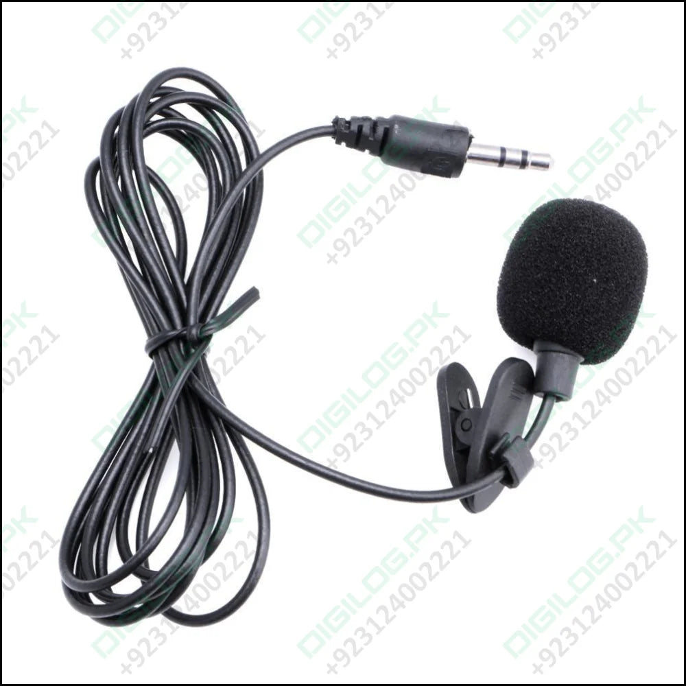 Mic Microphone 3.5mm For Dslr Other Equipment Youtube Black