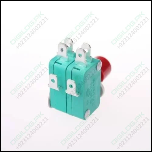 Micro Push Button Limit Switch With 2 Switches Fitting