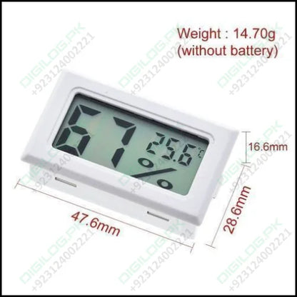 Mini Digital Thermometer Hygrometer Temperature Humidity