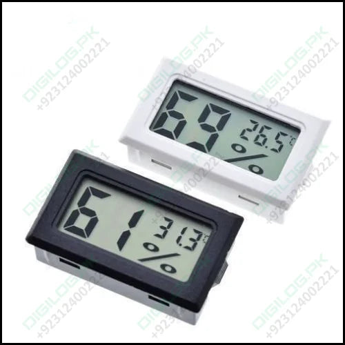 Digital Thermometer Hygrometer LCD Indoor Room Temperature
