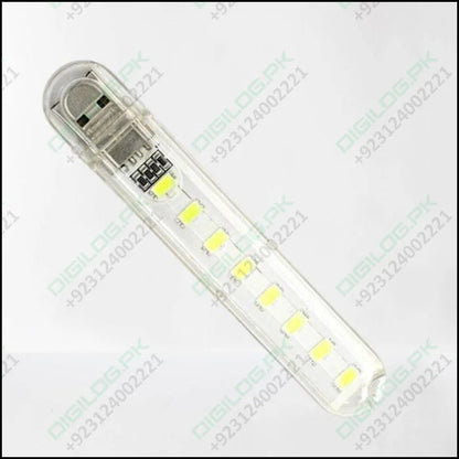 Mini Portable Usb Led Night Light 5730 Smd 8 Leds Lamp