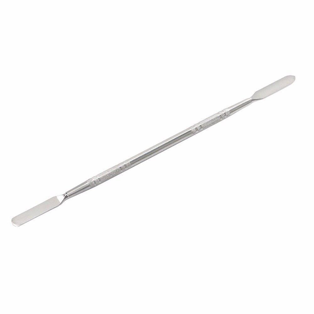 Mobile Phone / Tablet 17.7cm Metal Disassembly Rods Crowbar Repairing Tool - a double-ended, silver-colored metal tool with a textured center grip.