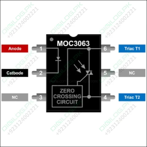 MOC3063 optocoupler