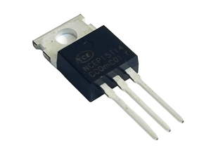 MOSFET NCE15T14 - High-Performance N-Channel Power MOSFET New Orignal - a black three-pin electronic component with a silver metal mounting tab, viewed from an angle against a white background.