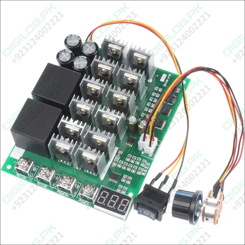 NOYITO PWM Motor Speed Controller 60A DC 10V-55V 12V 24V