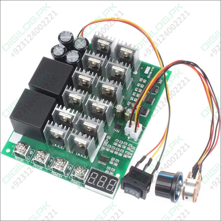 NOYITO PWM Motor Speed Controller 60A DC 10V-55V 12V 24V