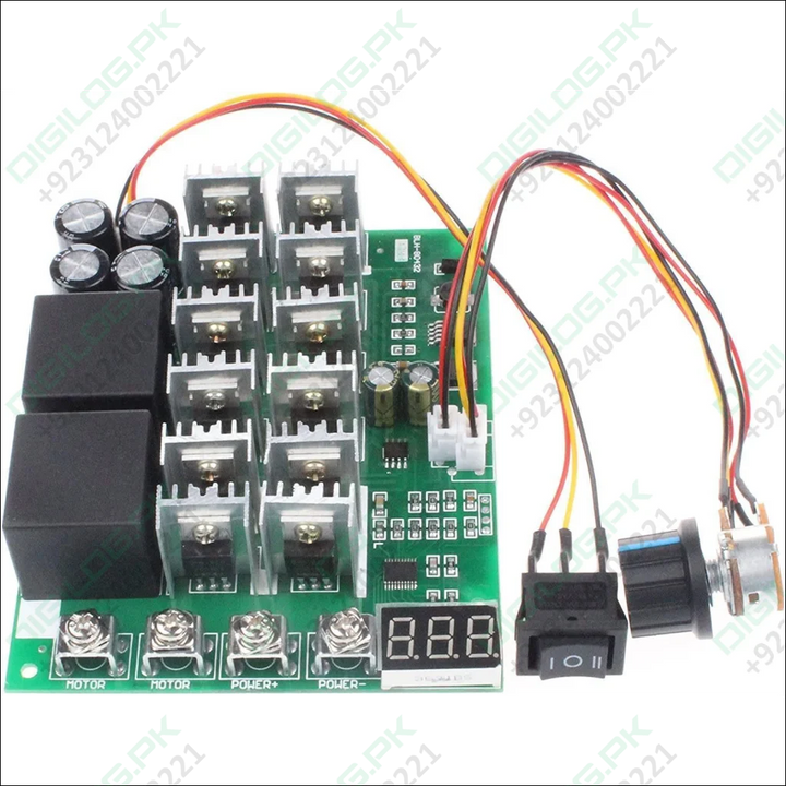 NOYITO PWM Motor Speed Controller 60A DC 10V-55V 12V 24V