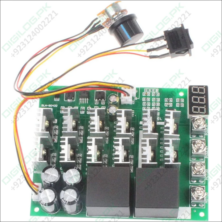 NOYITO PWM Motor Speed Controller 60A DC 10V-55V 12V 24V