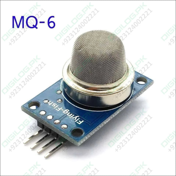 MQ6 propane Gas Sensor Module in Pakistan - Digilog.pk