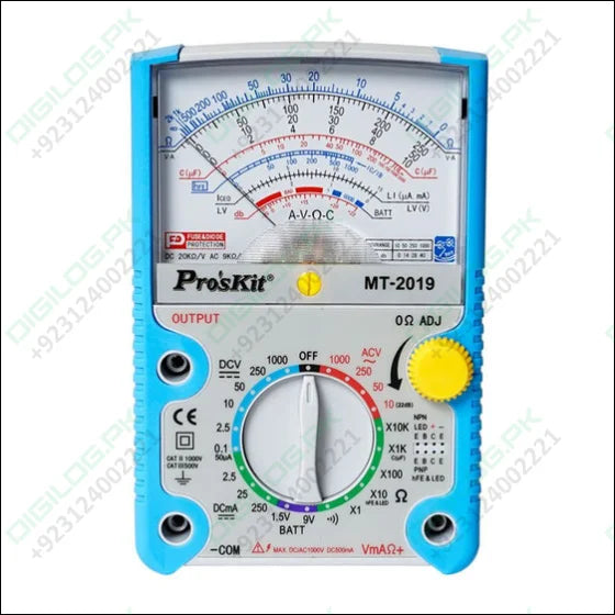 Proskit Analog Multimeter Mt2019