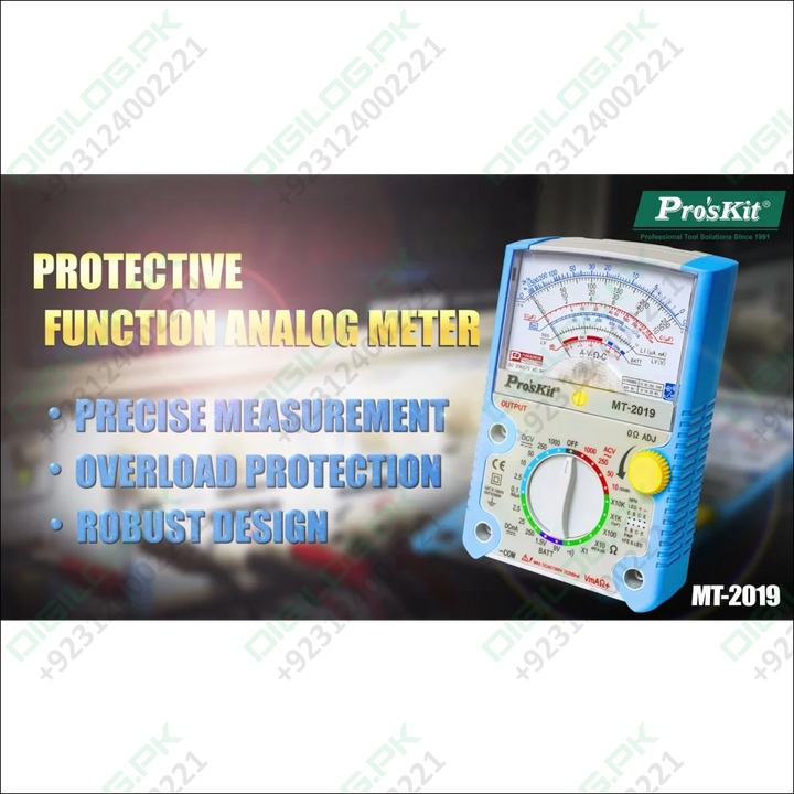 Proskit Analog Multimeter Mt2019