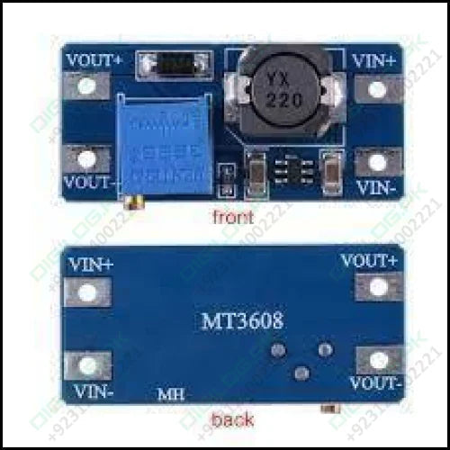 Mt3608 Booster Converter Power Module Dc-dc Step Up