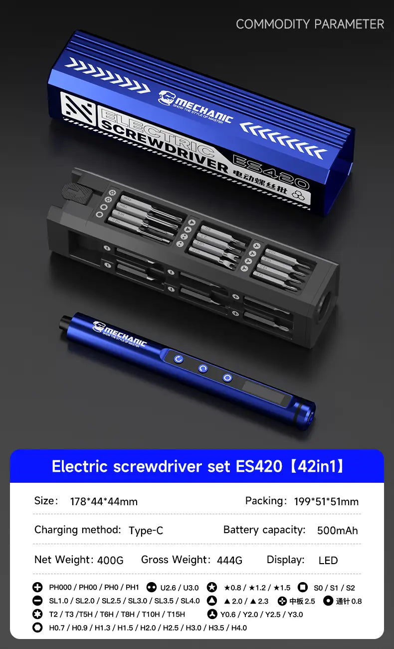 MECHANIC ELECTRIC SCREWDRIVER ES420 PRICE in PAKISTAN