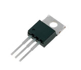 NTST20200CTG 20200CTG 20200CT Trench-based Dual Schottky Rectifier, Very Low Forward Voltage, 20A, 100V - a black electronic component with three silver pins and a metal mounting tab with a circular hole.