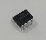 OB2338APL PWM Controller IC - a black, eight-pin dual in-line integrated circuit chip with 050054 and OB2338AP printed on its top surface.