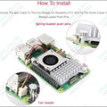 Official Raspberry Pi 5 Active Cooler HEAT SINK in Pakistan