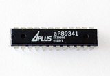 On Demand AP89341 OTP 341 second voice record sound IC - a black, rectangular 24-pin integrated circuit chip with "APLUS aP89341 KE29200 0525/E" printed in white on its top surface.