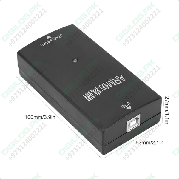 On Demand Debug Arm V8 Core Cortex-M0/M1/M3/M4 High Speed USB JTAG Emulator Downloader Programmer Supports ARM7/9/11