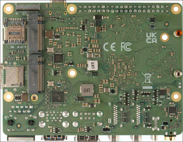 On Demand Radxa ROCK 5B RK3588 Rockchip 8-core CPU SBC HDMI 8K Output M.2 M Key Connector with PCIe 3.0 4/8/16/32GB