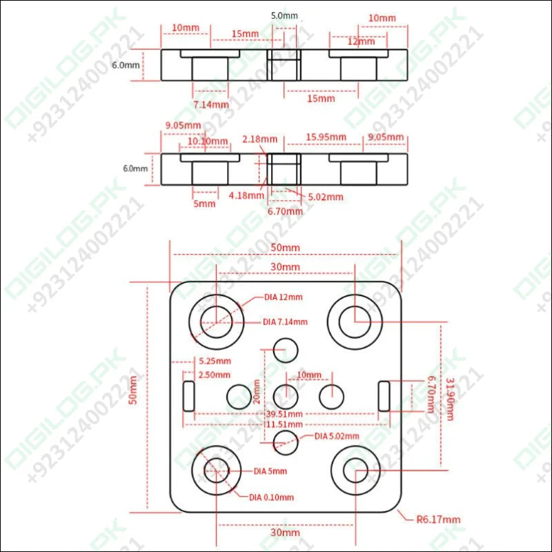 Openbuilds Special Slide Plate For Aluminum Profiles