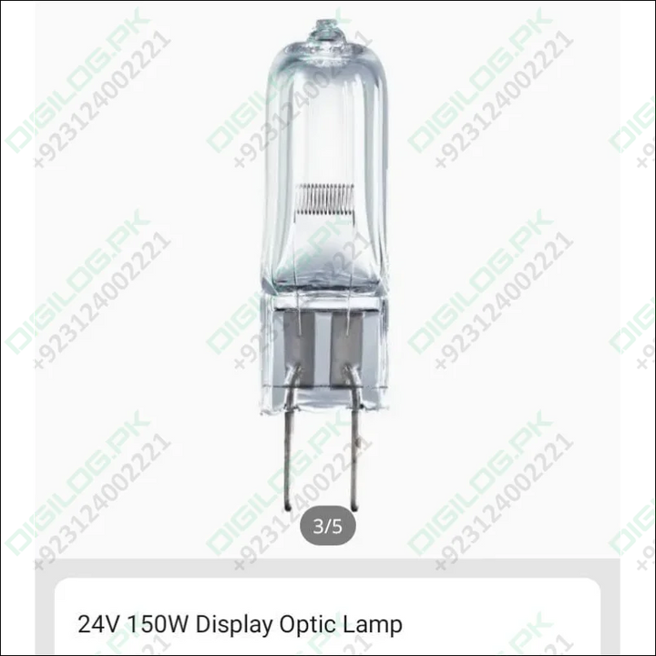 Optics Bulbs Medical Lamp of 150W 24V G6.35 Osram 64640 HLX