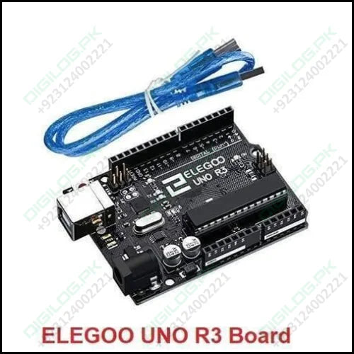 Original ELEGOO UNO R3 Board with USB Cable Compatible