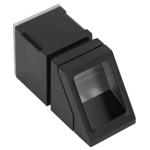 Original Finger Print Sensor R307 Optical Finger Print Scanner Reader Module - a black, rectangular optical fingerprint scanner with a slanted glass window.